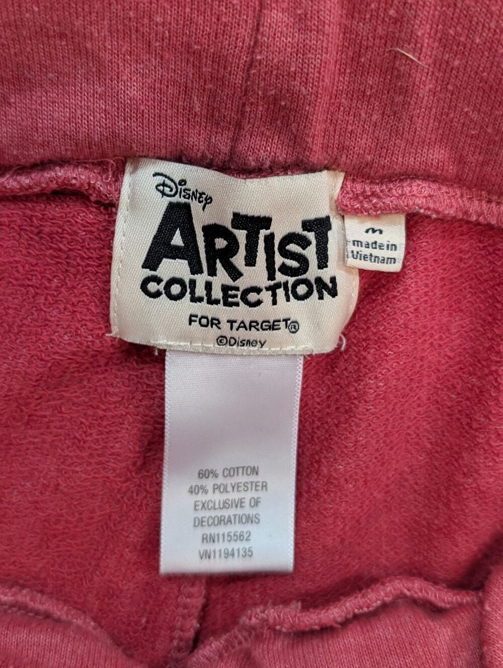 Disney Oswald Artist Collection Target Mickey Sleep Shorts Red - Picture 3 of 4